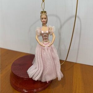 Barbie Nutcracker sugar plum ballerina ornament vintage hallmark keepsake